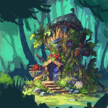 Acorn house