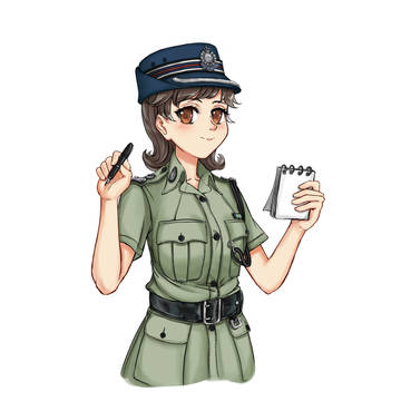 RHKP WSP 皇家香港警察 女警司夏季獵裝