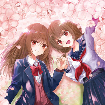 桜のベッド