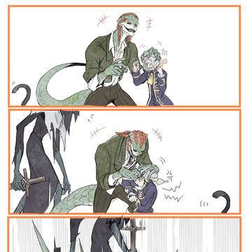 謎漫画