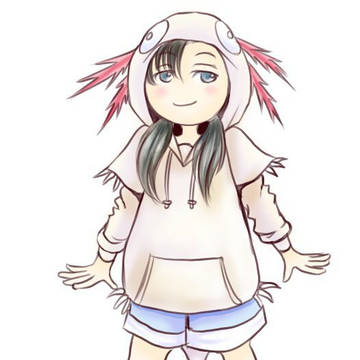 ウーパールーパーパーカー