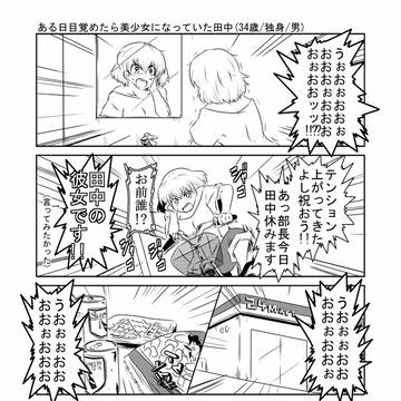 ある日目覚めたら美少女になっていた田中(34歳/独身/男)