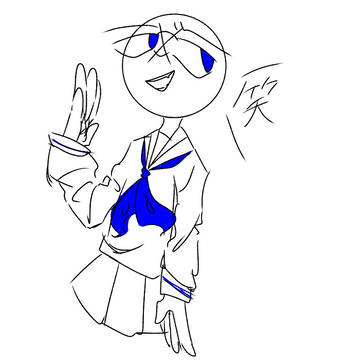 絵柄模索中