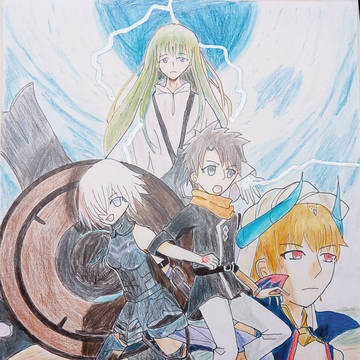 キービジュアルの模写のような何か