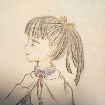 栗花落カナヲ 30分で描いてみた!