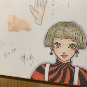 妹子の絵④