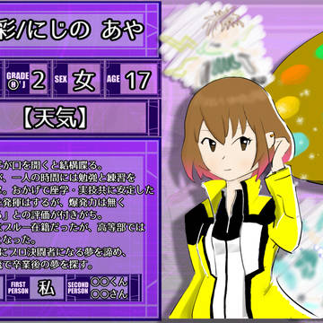 【DDA】虹野 彩【CS】