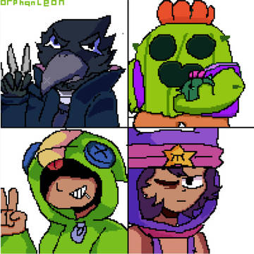 Four Legendary Brawlers