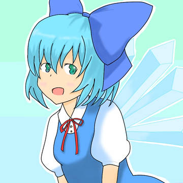チルノで色塗り練習