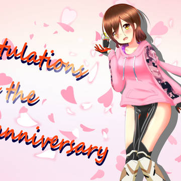 ロボ子さん2周年記念
