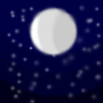 Moon Sky (dinner bone challange)