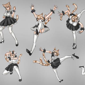 PFAOS人物 三尾猫娘 橘·凯特