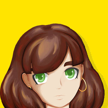 Green eyes girl