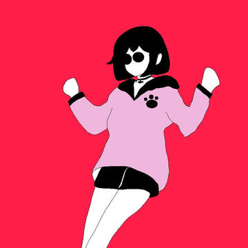 乾物ひもの 影絵風