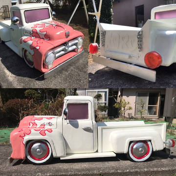 廃材縛りでインスタ映えカー