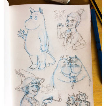 Moomin sketches