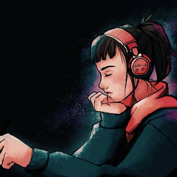 Study girl