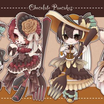 パンケーキ擬人化