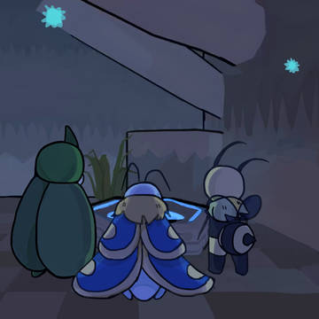 But you're here with us!