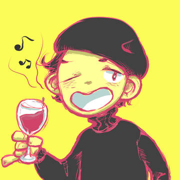 ベレー帽の男の子