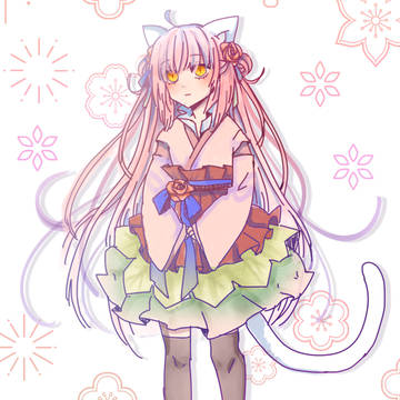 白貓少女