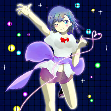 ライバーさんの一周年ファンアート描いた！【七瀬亜希】