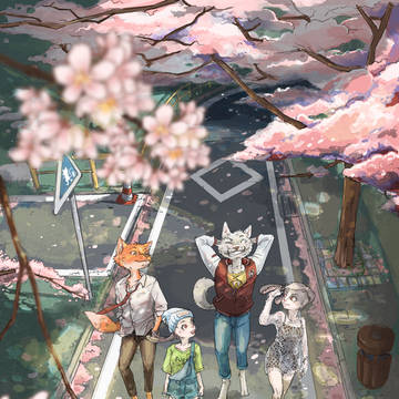 大好きな人と一緒に花見に行きたいです。一起赏樱去