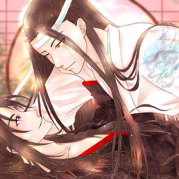 夕暮れ時の戯れ