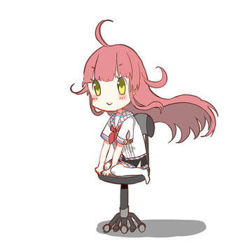 くるくるまわるわたちゃん