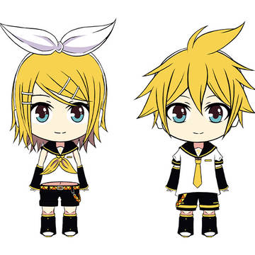 2頭身鏡音