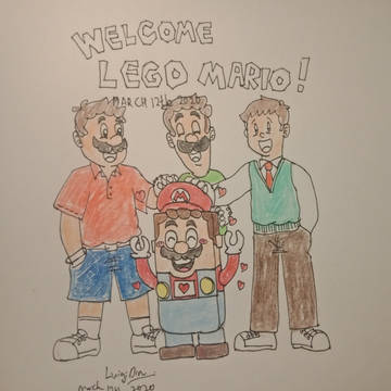 Lego Mario! ❤️ レゴマリオ!