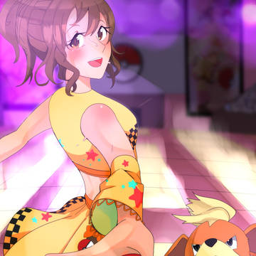アイドルのメイコが勝負をしかけてきた！
