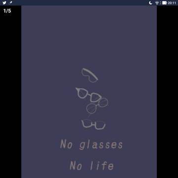 LINE着せ替え メガネのある暮らし