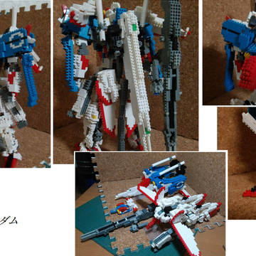 nanoblock 完全変形 Sガンダム
