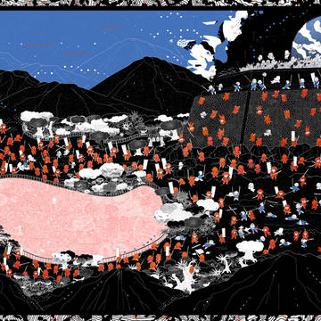 島原合戦図