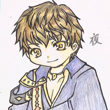 友人を描いてみた