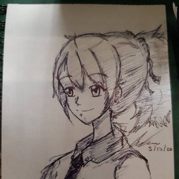 Corona Virus workplace drawing