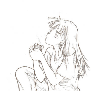 「名も無きTSロリ鬼娘の話」のファンイラスト