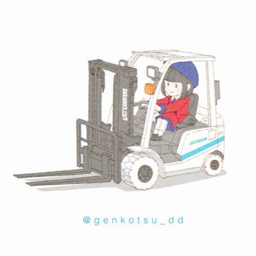 おかっぱフォークリフト2✨✨✨