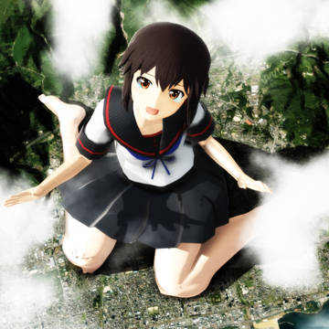 勝手に巨大化していく吹雪ちゃん