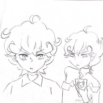 ビートくん落書き