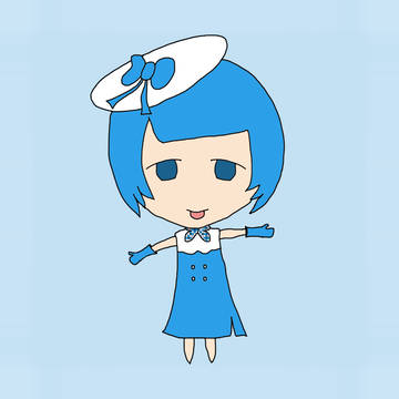 デフォルメ燦鳥ノムさん（色変更）