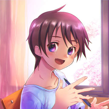 春の教室で