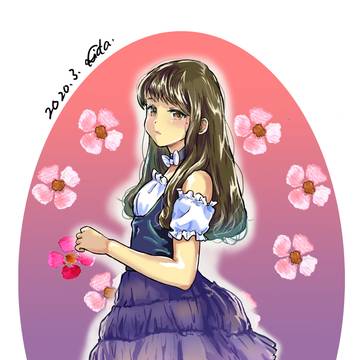 女の子