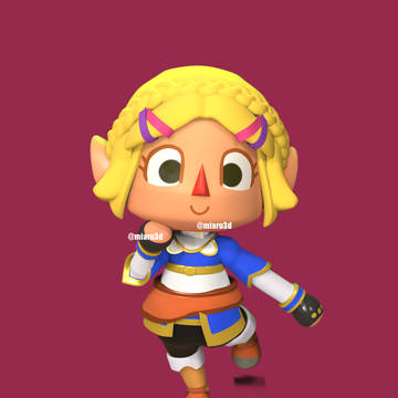 Princess Zelda - Animalcrossing