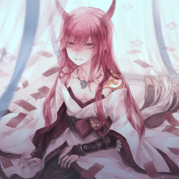 肩出し夜叉（衣装改変）