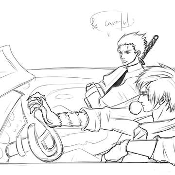 Devil may cry 4  Vergil&Nero