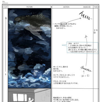 絵コンテ　