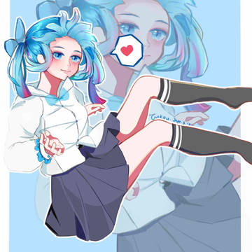 可爱的女孩子！
