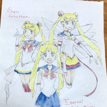 セラムン落書き